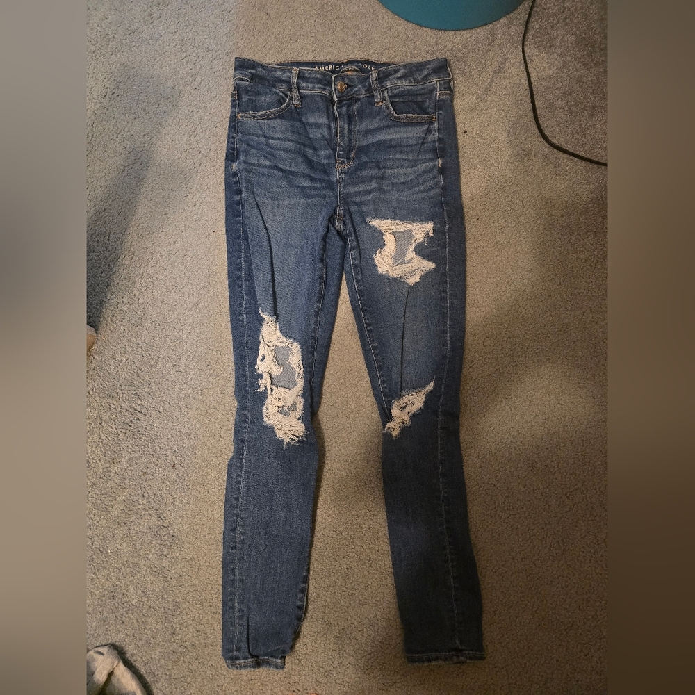 Hi Rise American Eagle Jeans 10L